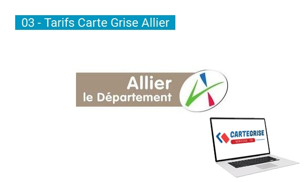 Tarifs des cartes grises