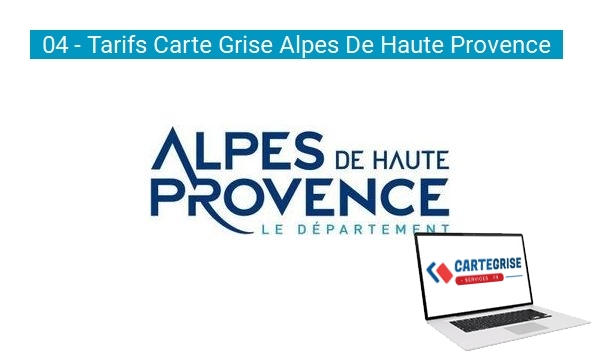 Tarifs des cartes grises