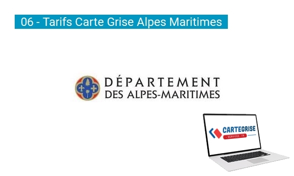 Tarifs des cartes grises