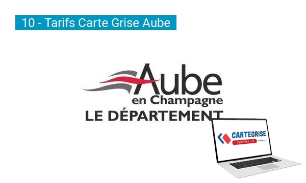 Tarifs des cartes grises