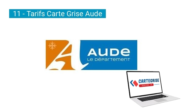 Tarifs des cartes grises