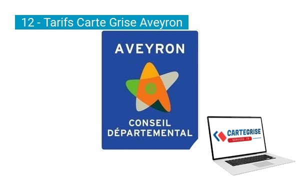 Tarifs des cartes grises