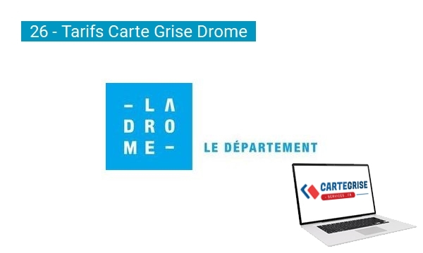 Tarifs des cartes grises