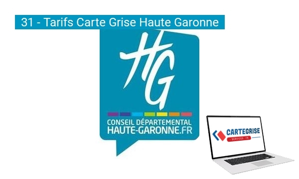 Tarifs des cartes grises