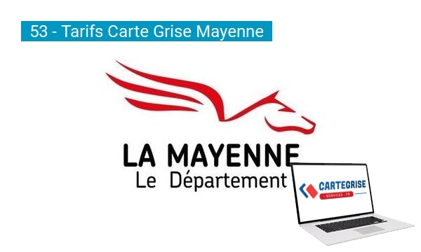 Tarifs des cartes grises