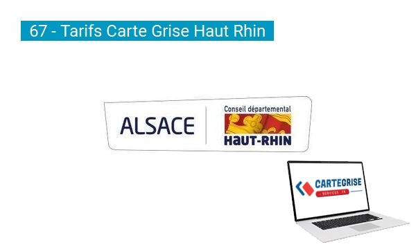 Tarifs des cartes grises