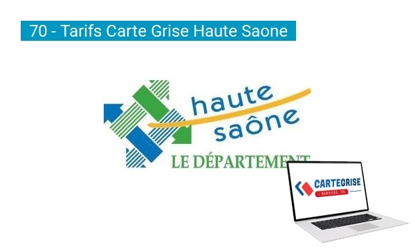 Tarifs des cartes grises