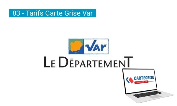 Tarifs des cartes grises