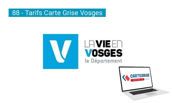 Tarifs des cartes grises