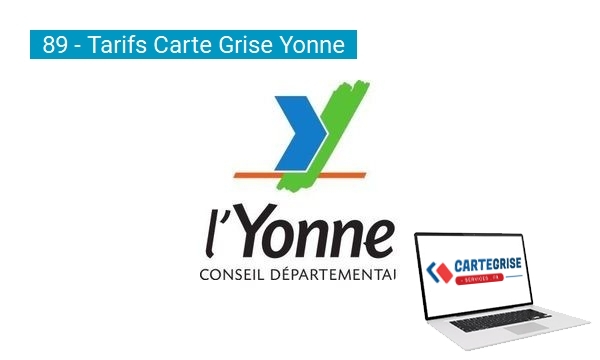 Tarifs des cartes grises