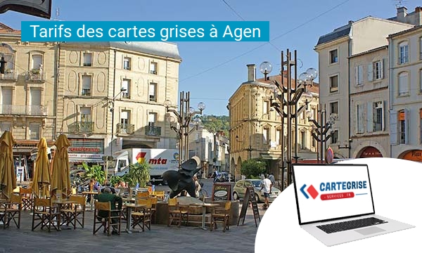 Tarifs des cartes grises