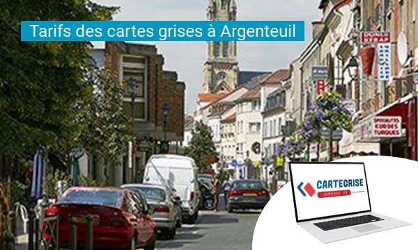 Tarifs des cartes grises