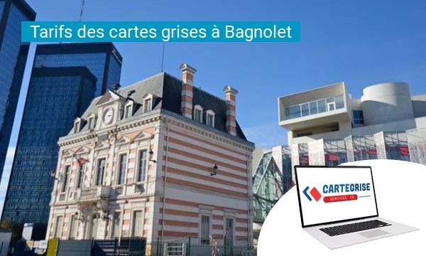 Tarifs des cartes grises