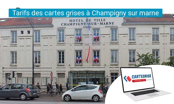 Tarifs des cartes grises
