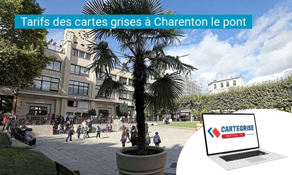 Tarifs des cartes grises