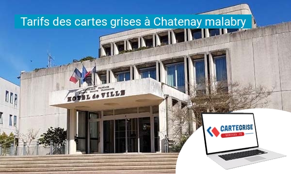Tarifs des cartes grises