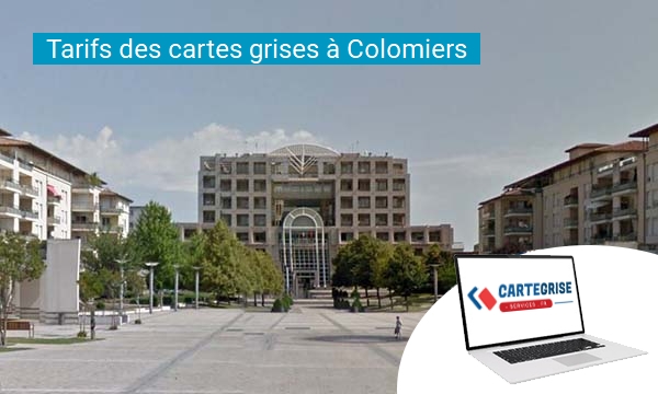 Tarifs des cartes grises