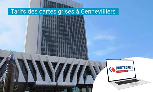 Tarifs des cartes grises