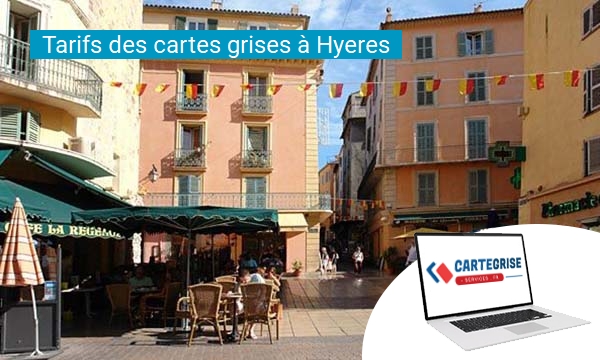 Tarifs des cartes grises