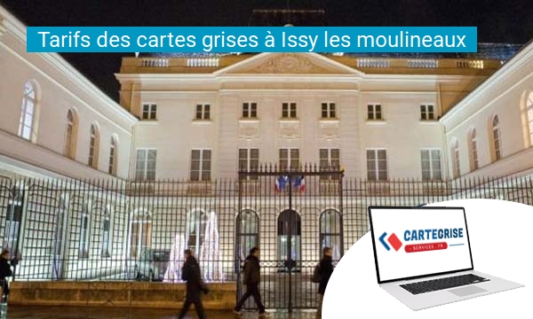 Tarifs des cartes grises