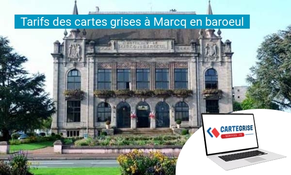 Tarifs des cartes grises