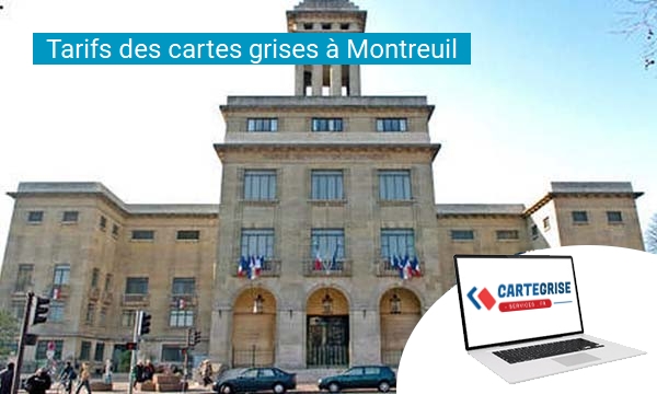 Tarifs des cartes grises