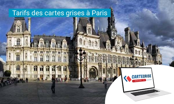 Tarifs des cartes grises