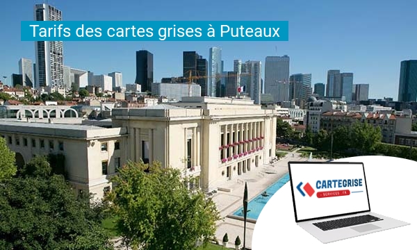 Tarifs des cartes grises