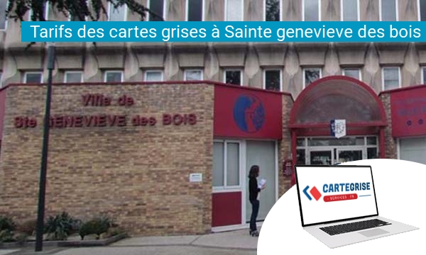 Tarifs des cartes grises