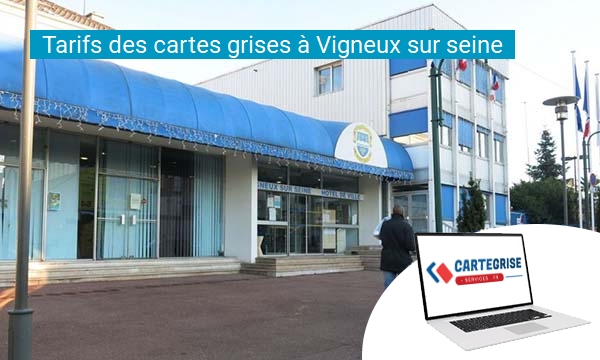Tarifs des cartes grises