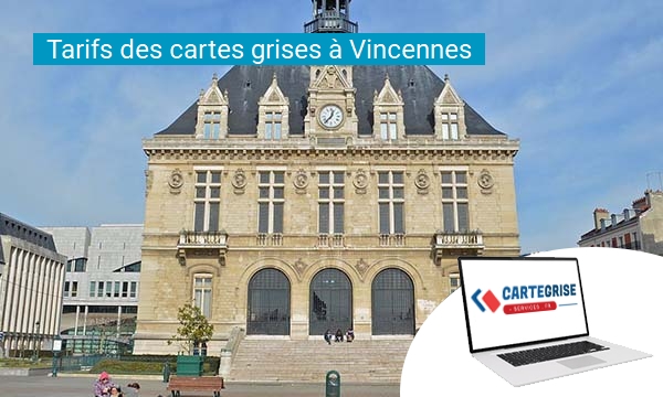 Tarifs des cartes grises
