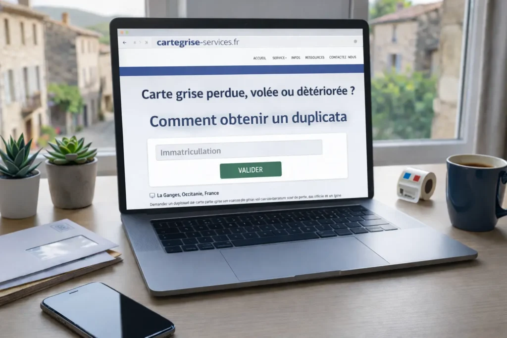 Comment obtenir un duplicata de carte grise en 2026