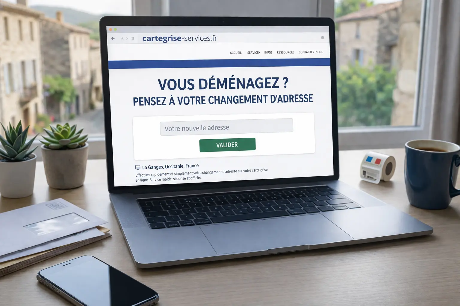 Procédure illustrée pour changer l'adresse de sa carte grise après un déménagement